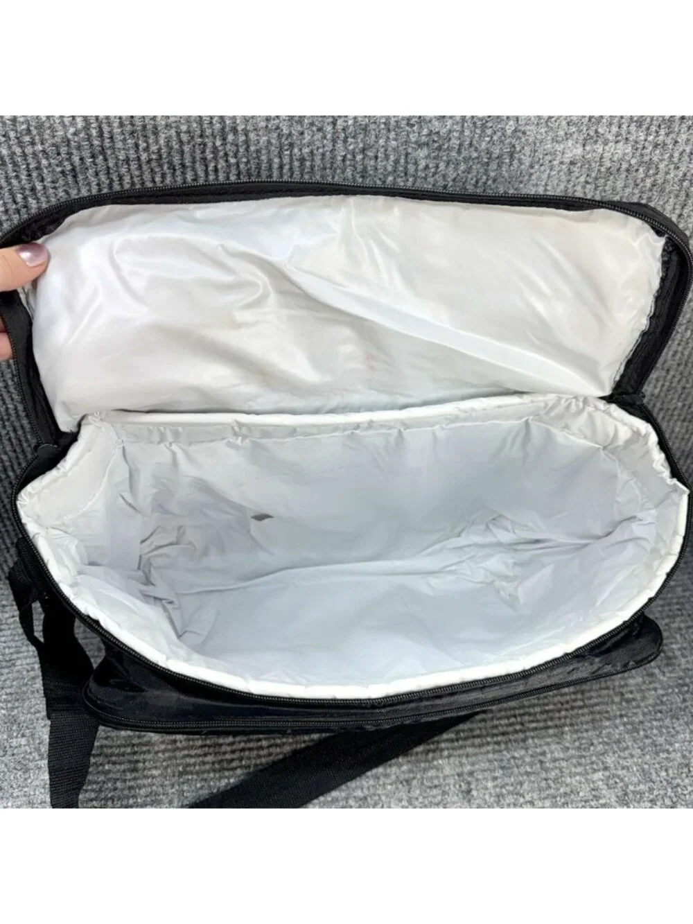 Monster Energy Insulated Soft Cooler Lunch Picnic Bag Drink Carrier Black Y2K